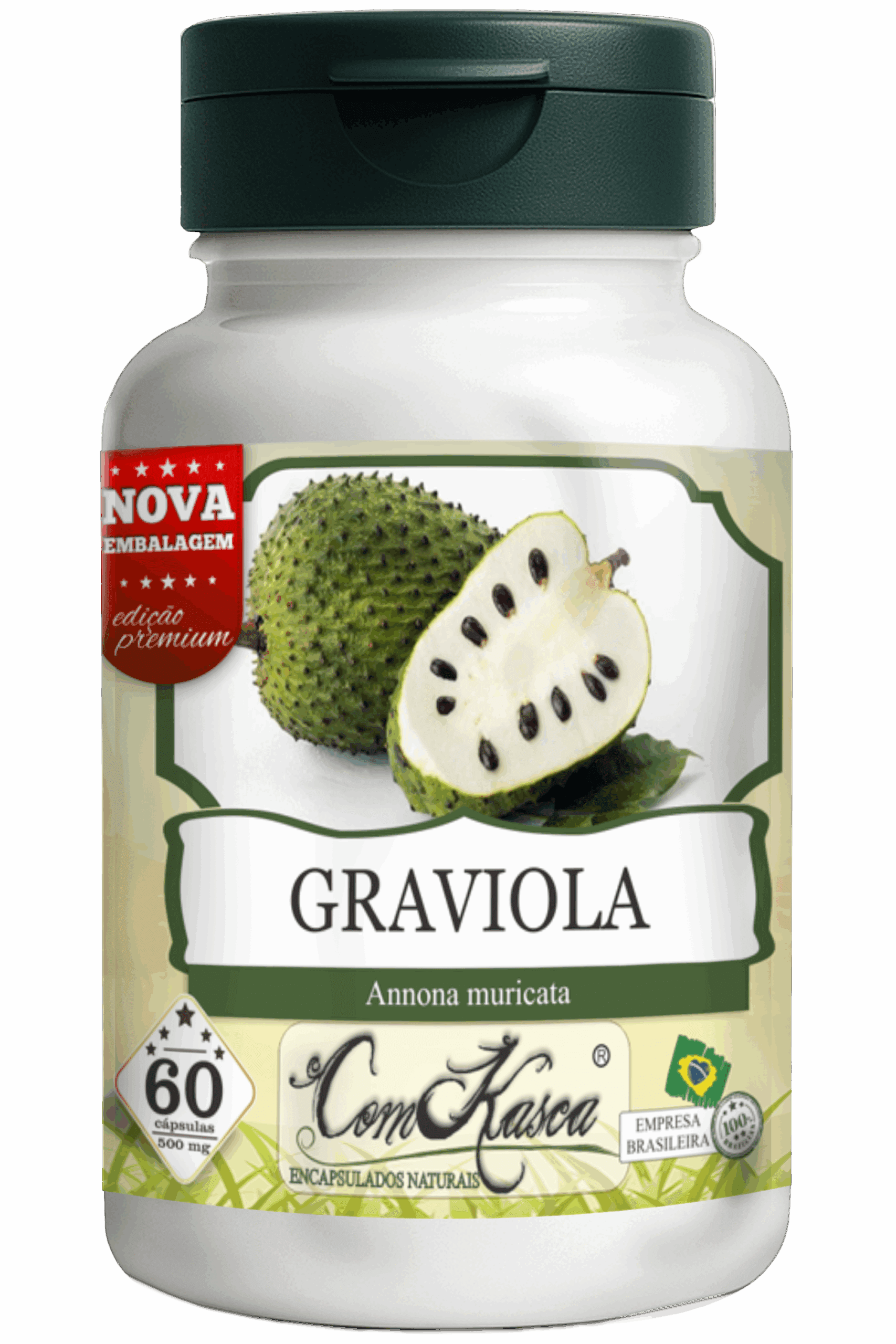 Graviola ComKasca 60 caps - Imagem 2