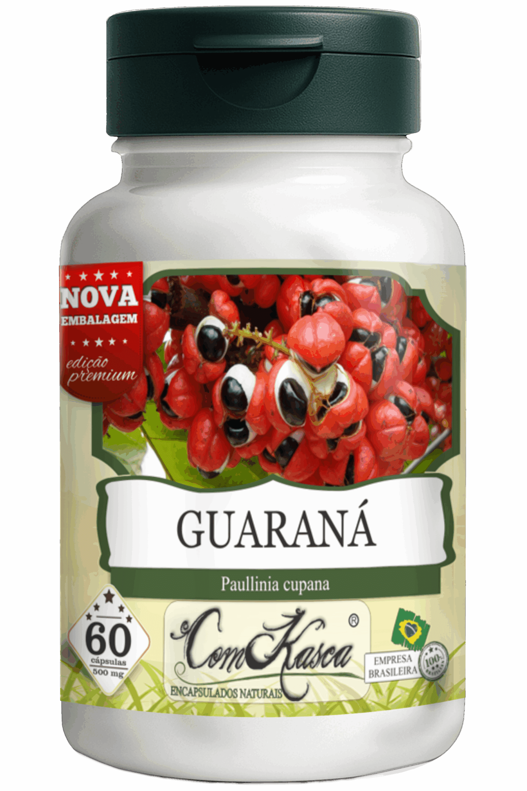 Guarana ComKasca 60 caps - Imagem 2