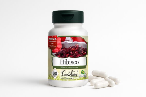 Hibisco ComKasca 60 caps - Imagem 2