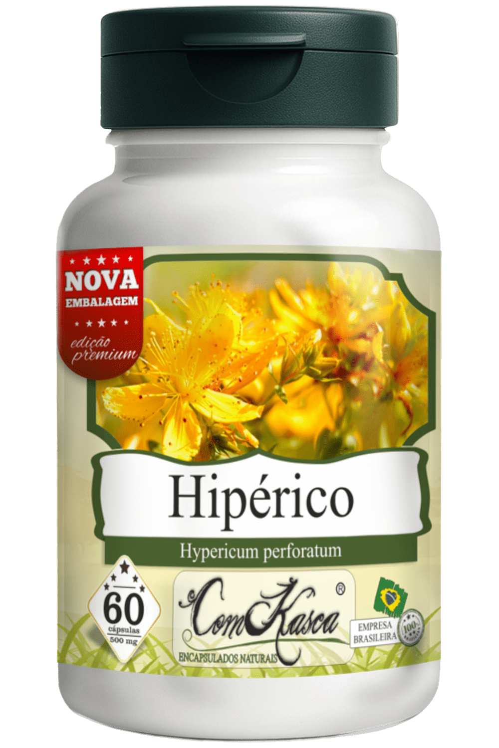 Hipérico ComKasca 60 caps - Imagem 3