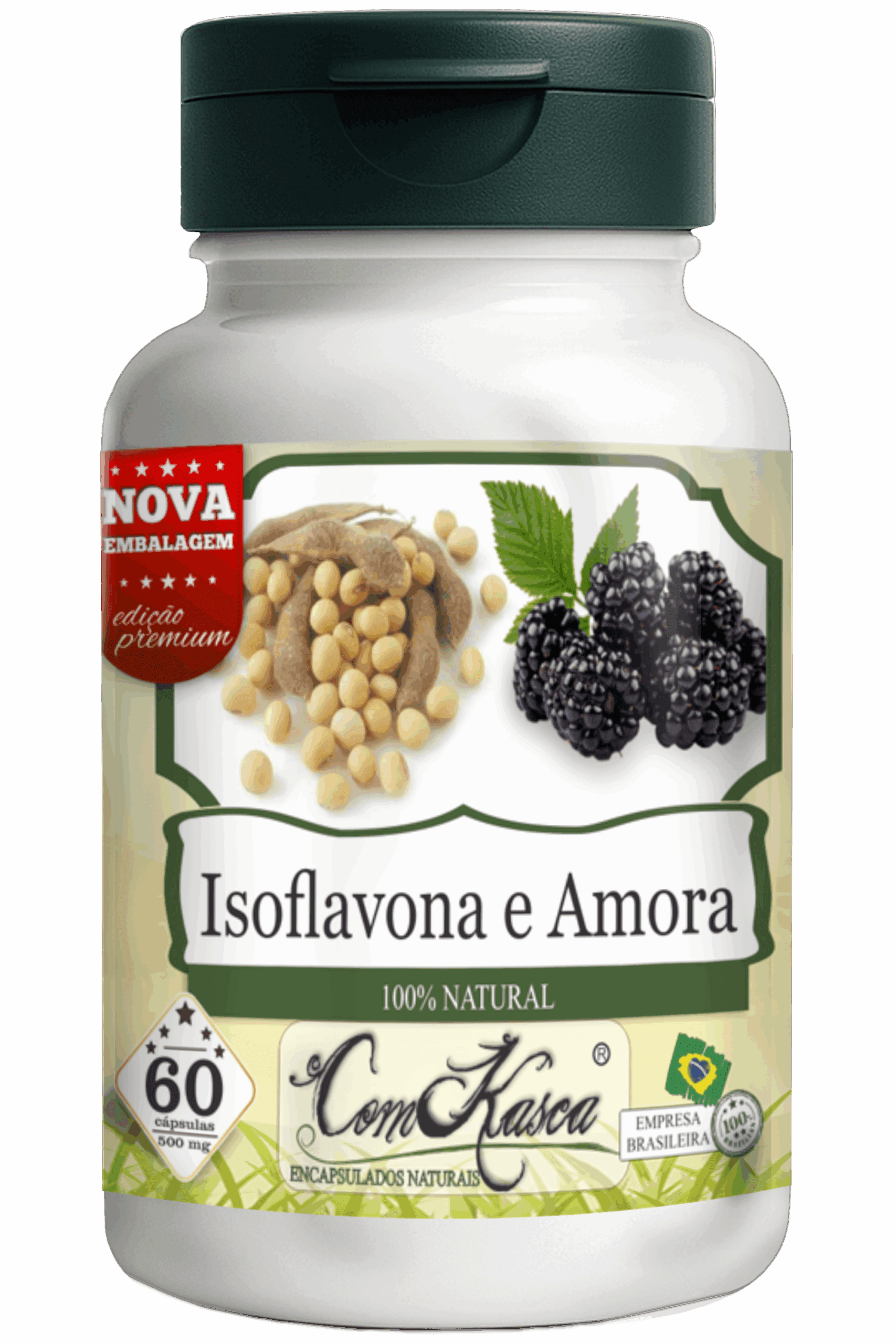 Isoflavona e Amora 60 caps - Imagem 2