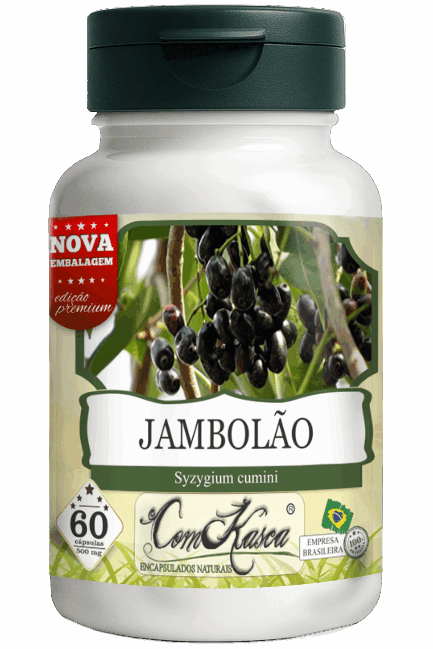 Jambolão ComKasca 60 caps - Imagem 2
