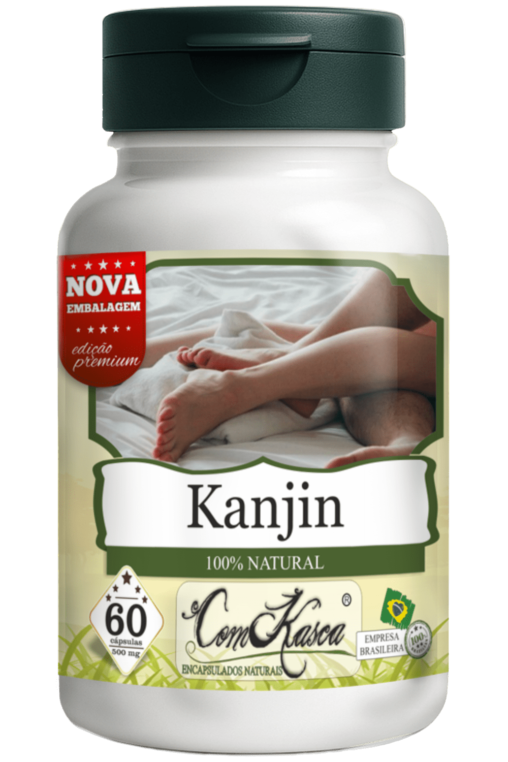Kanjin ComKasca 60 caps - Imagem 3