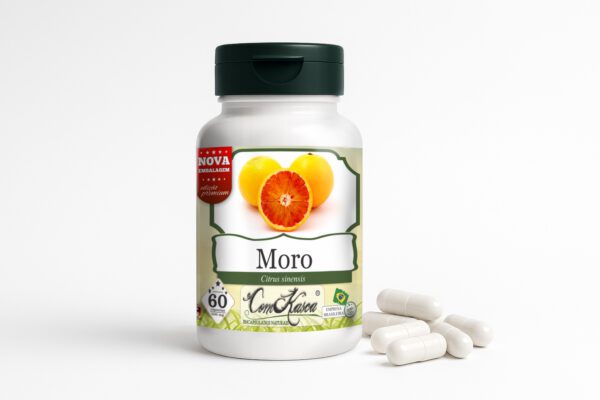 Laranja Moro (citrus Sinensis) ComKasca 60 caps - Imagem 2