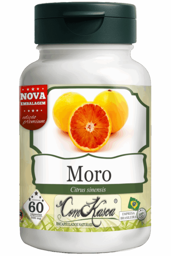 Laranja Moro (citrus Sinensis) ComKasca 60 caps - Imagem 3