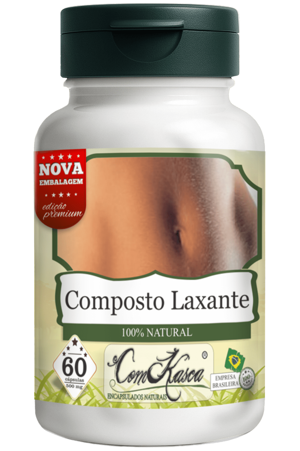 Composto Laxante ComKasca 60 caps - Imagem 3