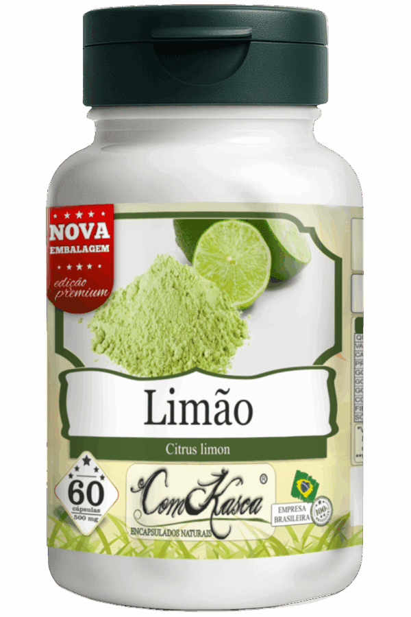 Limão (Citrus Limon) ComKasca 60 caps - Imagem 3