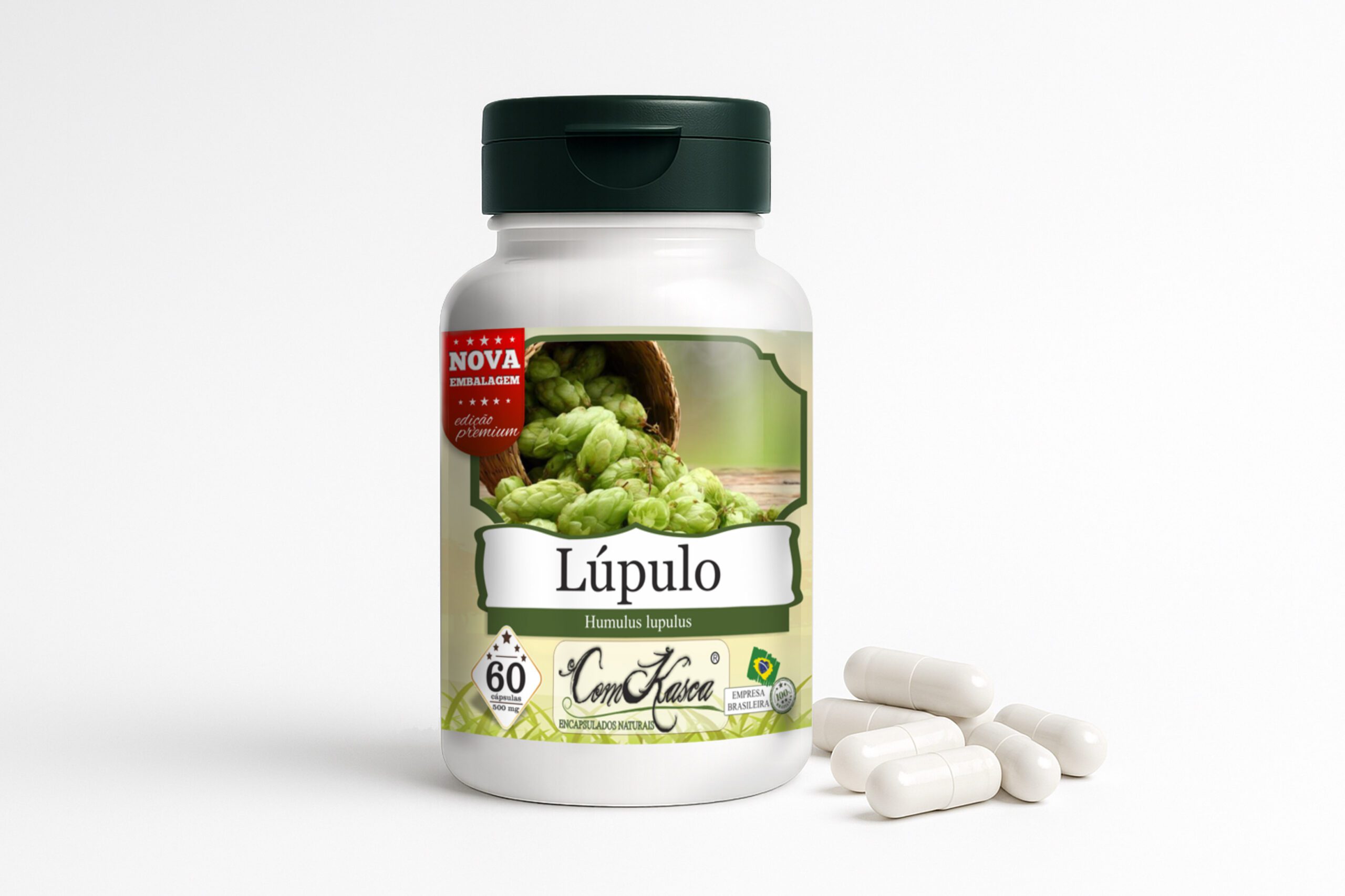 Lúpulo ComKasca 60 caps - Imagem 2