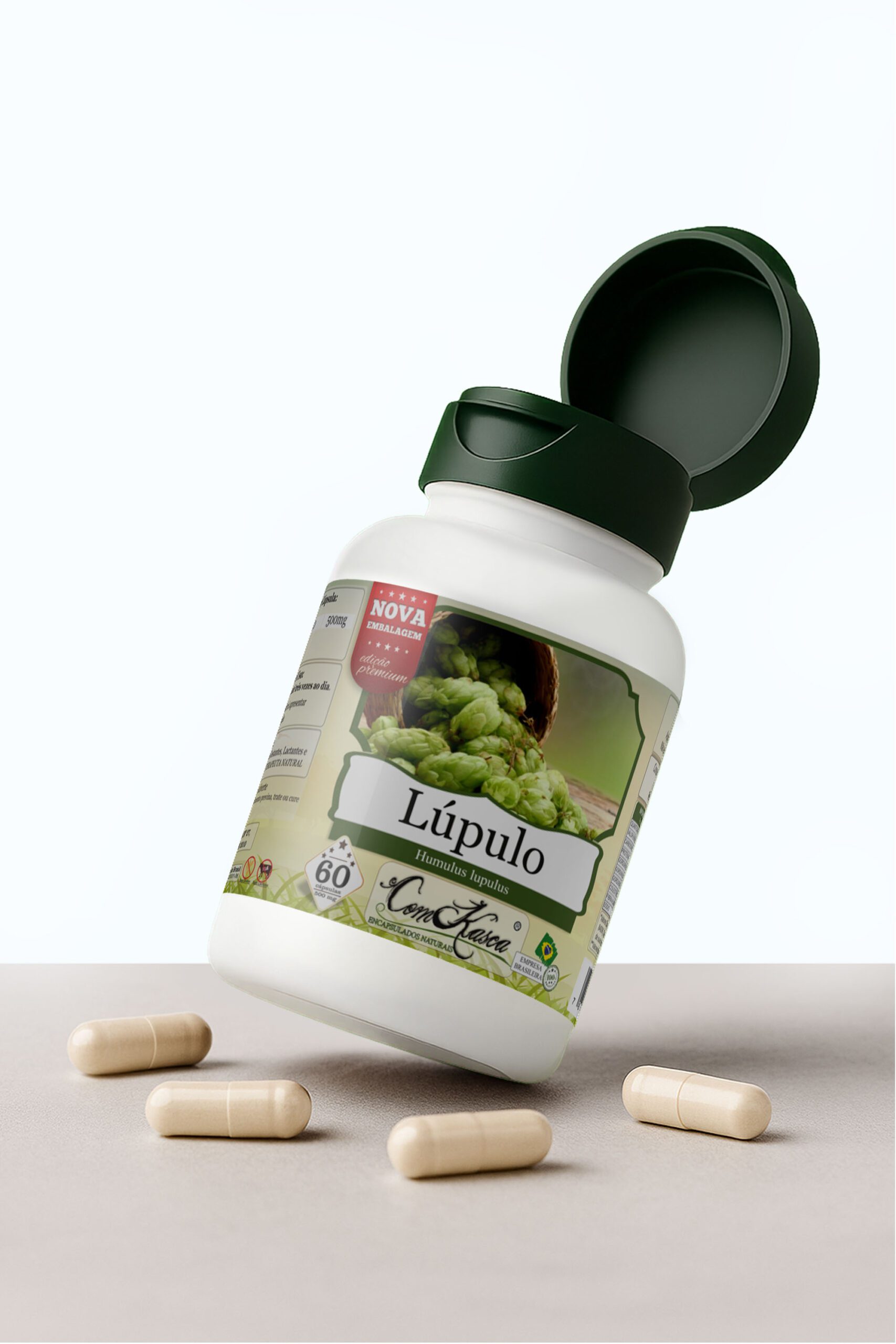 Lúpulo ComKasca 60 caps