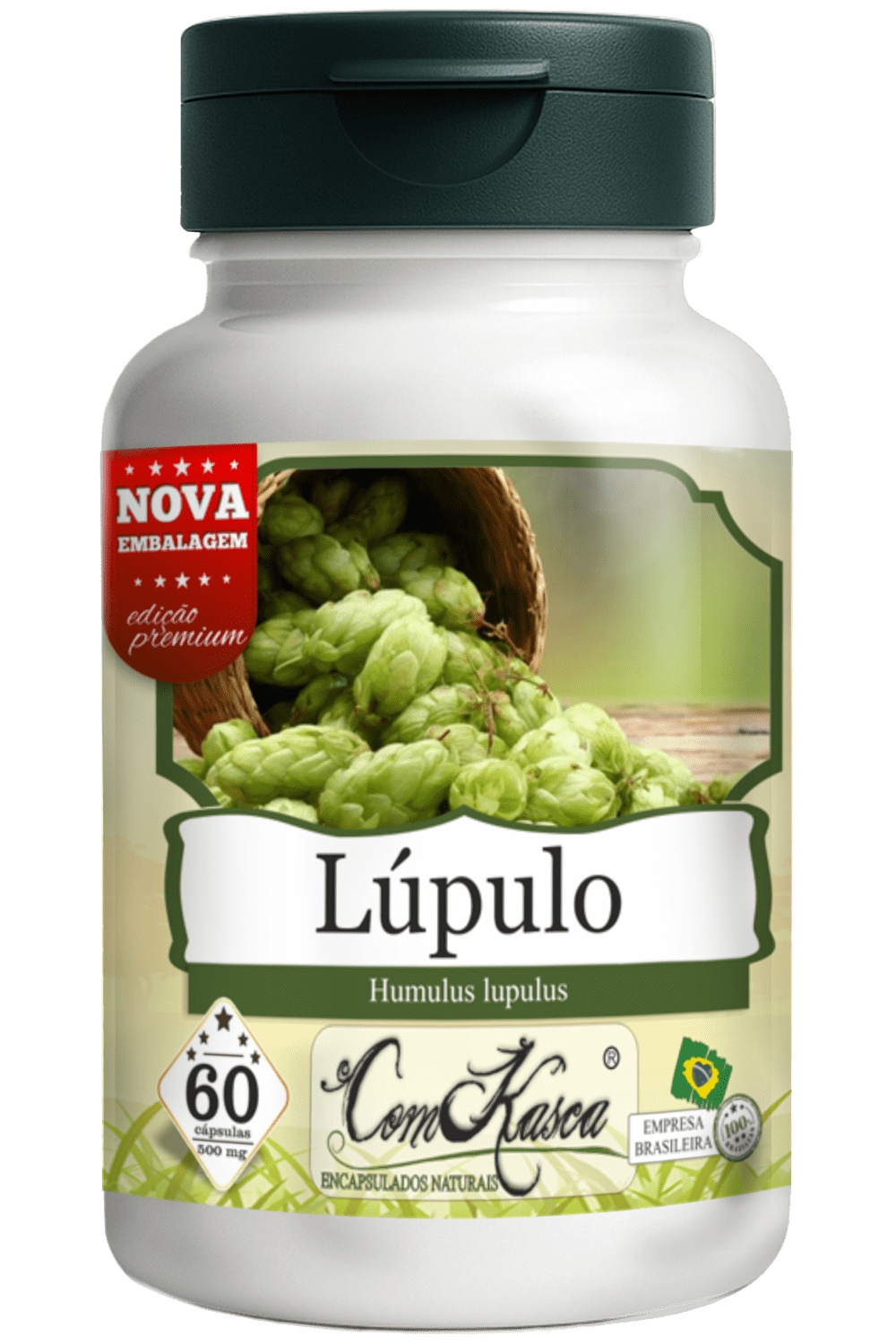 Lúpulo ComKasca 60 caps - Imagem 3
