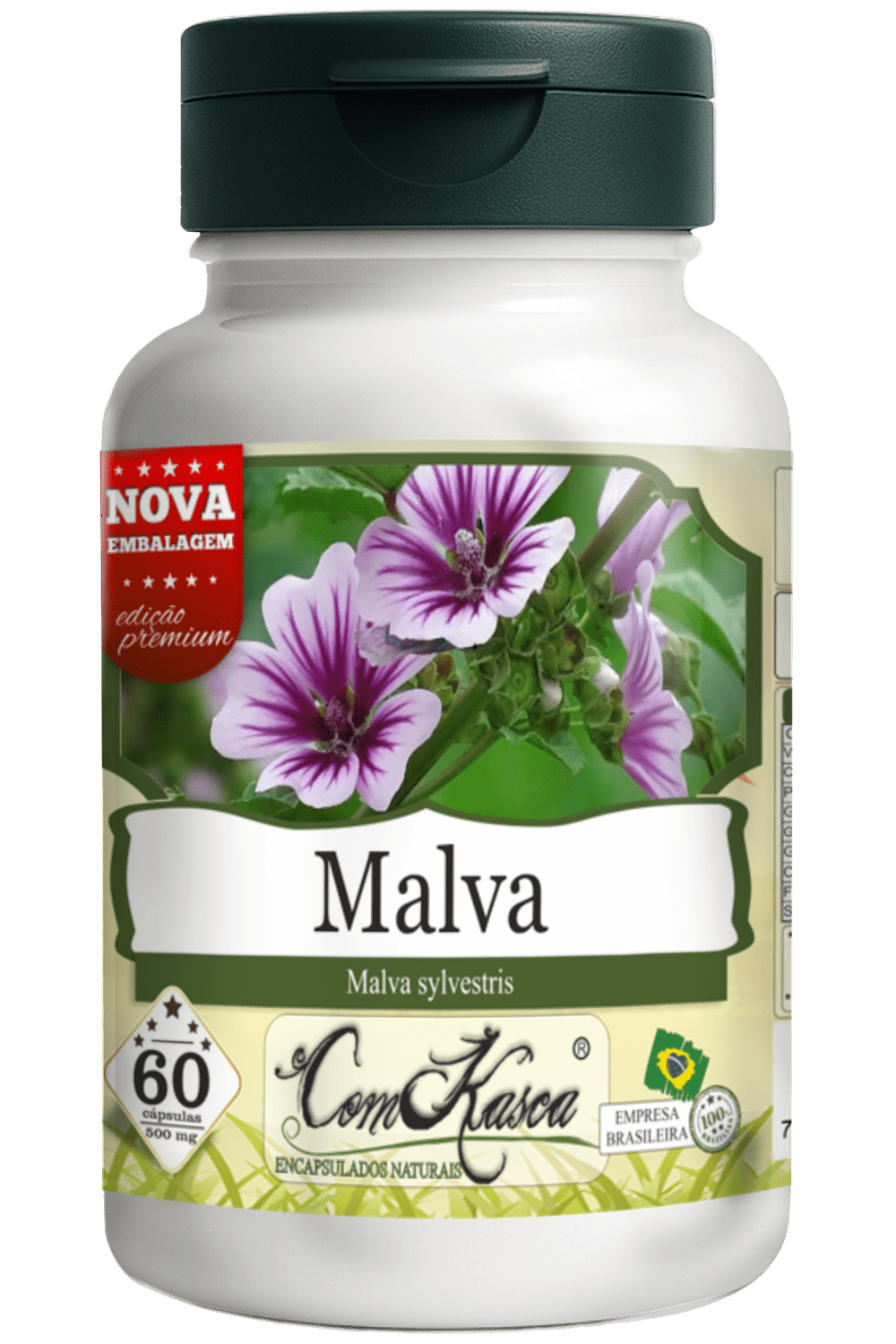 Malva ComKasca 60 caps - Imagem 3