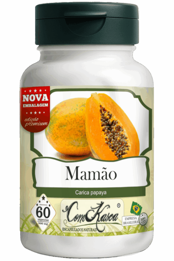 Mamão ComKasca 60 caps - Imagem 3