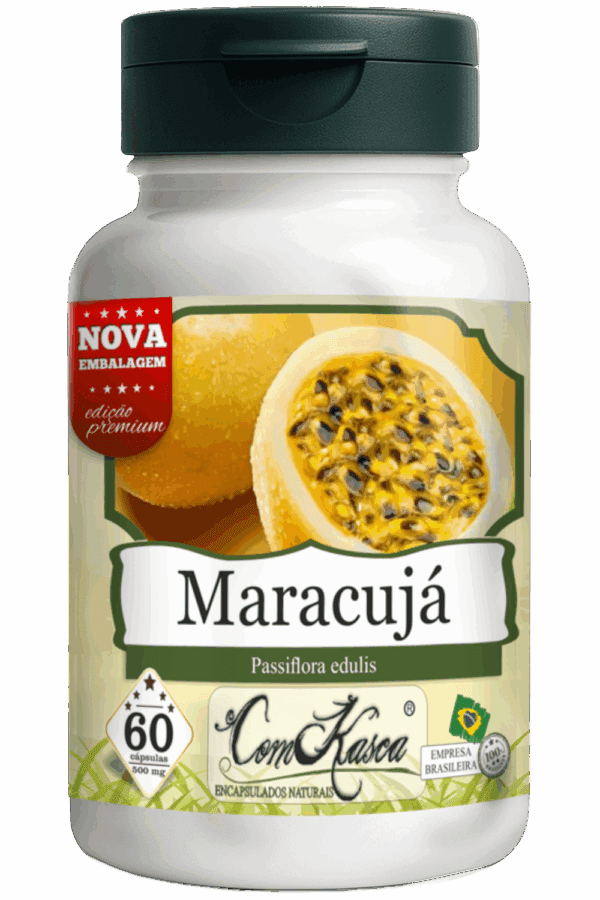 Maracujá ComKasca 60 caps - Imagem 3