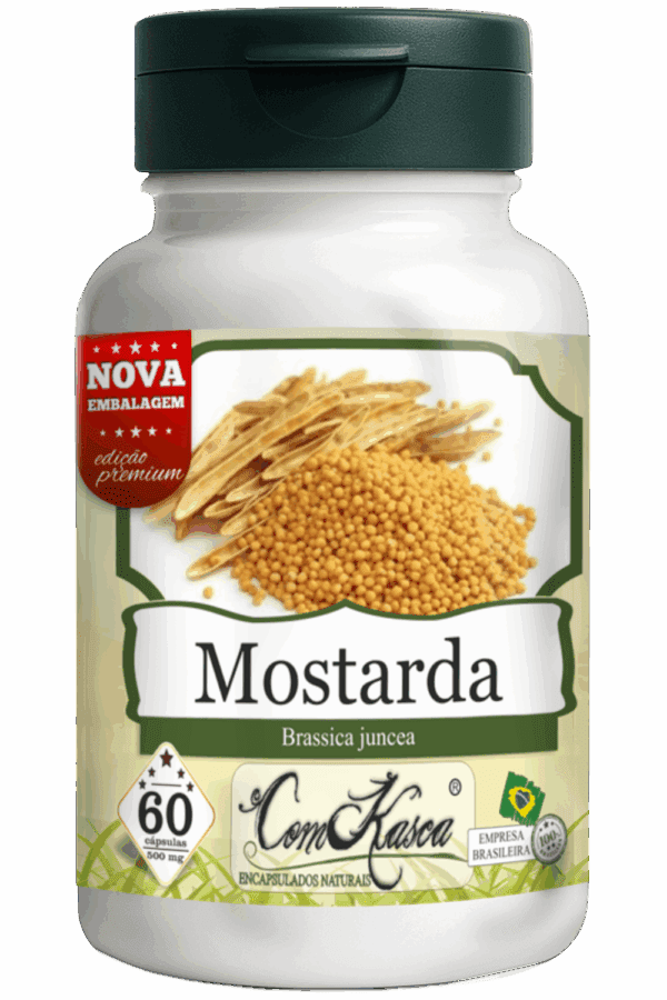 Mostarda ComKasca 60 caps - Imagem 3