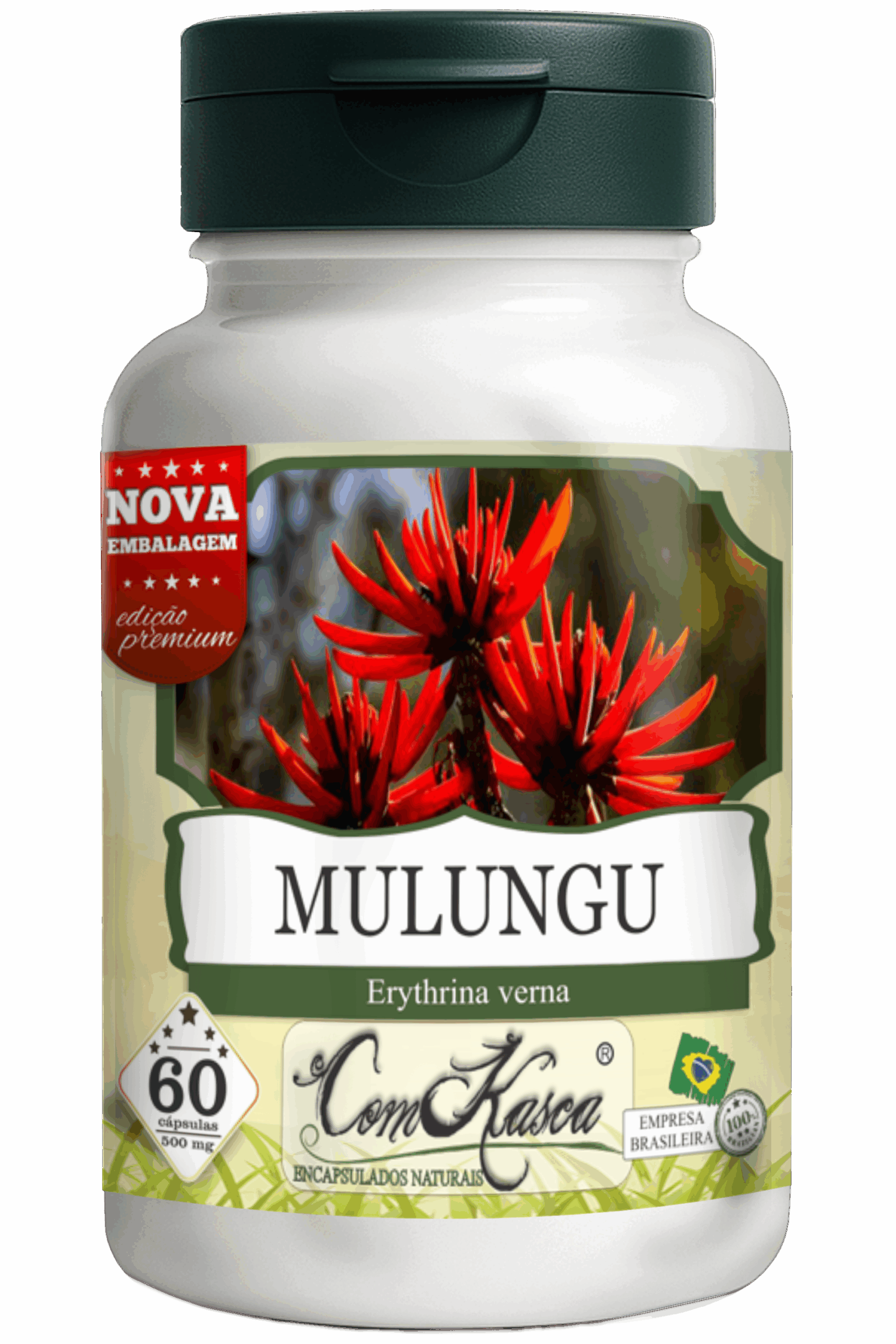 Mulungu ComKasca 60 caps - Imagem 2