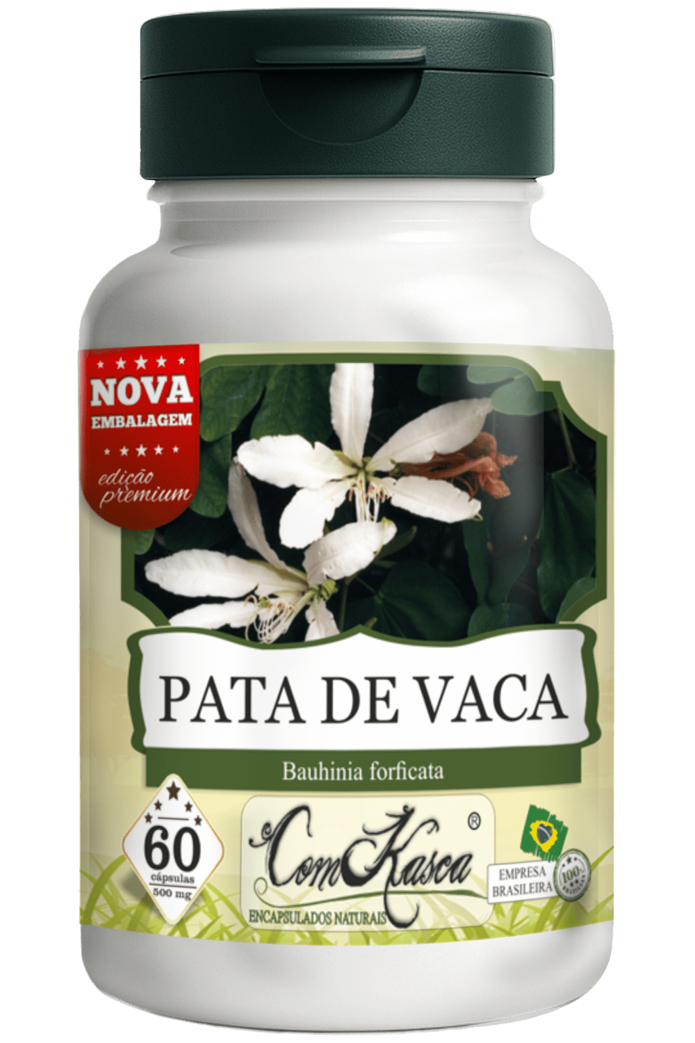Pata de Vaca ComKasca 60 caps - Imagem 3