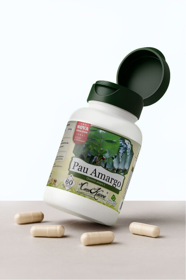 Pau Amargo ComKasca 60 caps