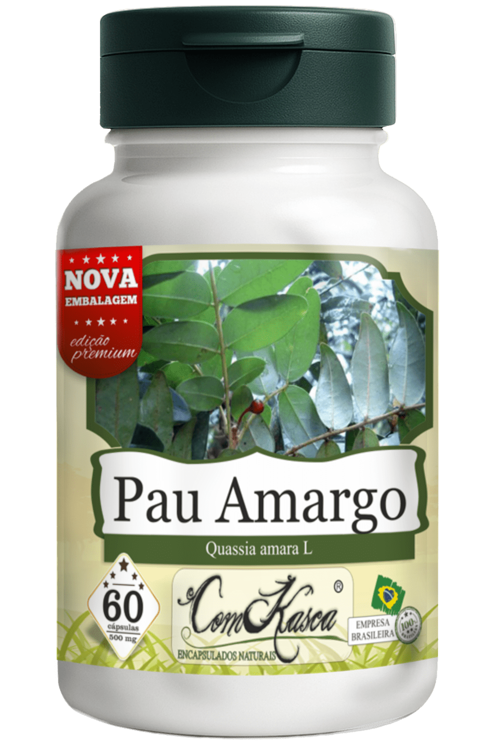 Pau Amargo ComKasca 60 caps - Imagem 3