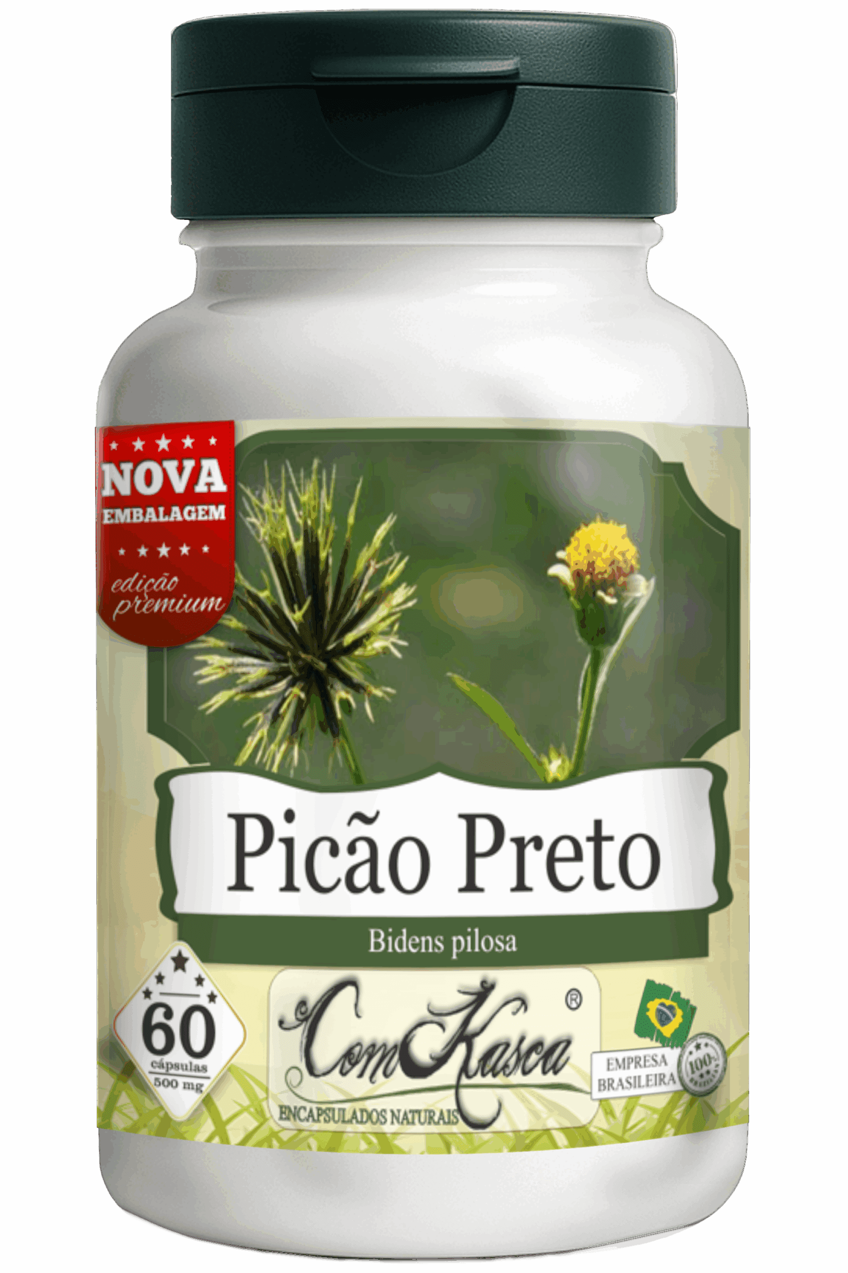 Picão Preto ComKasca 60 caps - Imagem 2