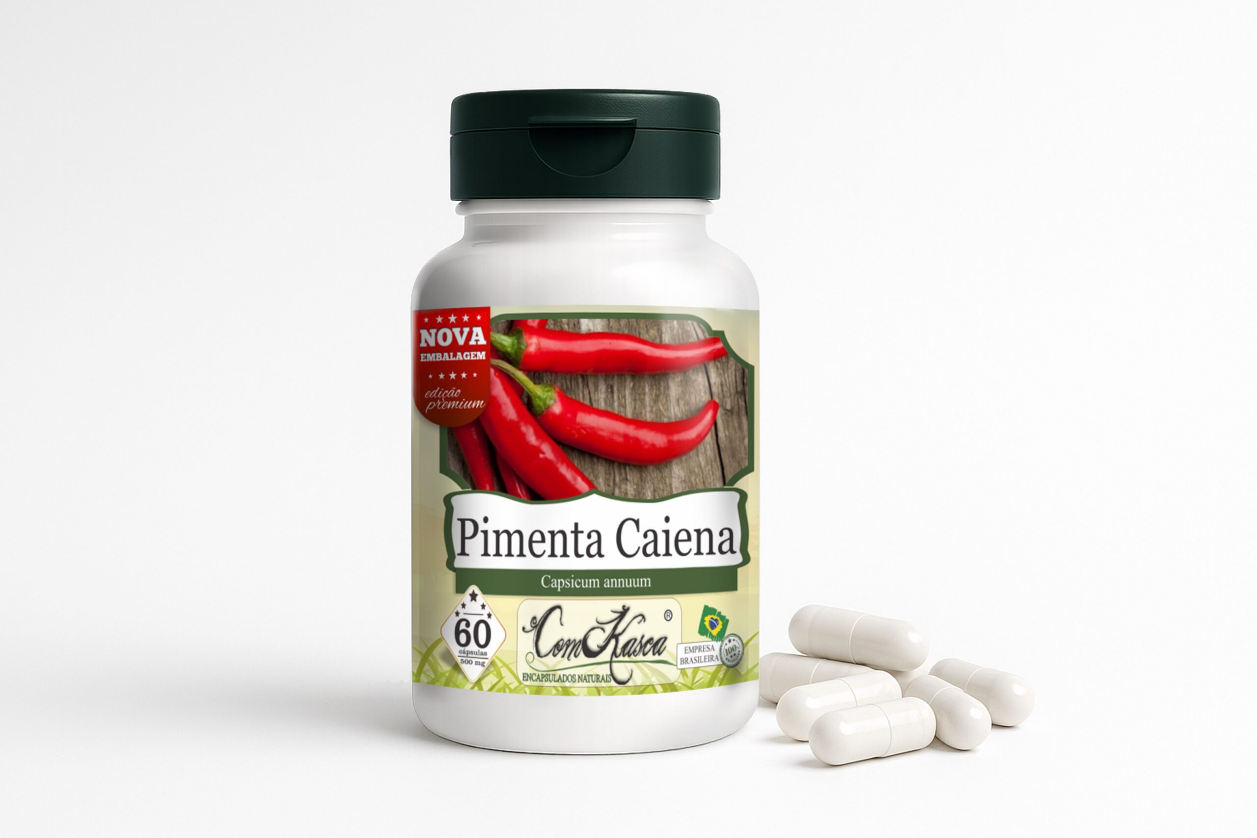 Pimenta Caiena ComKacs 60 caps - Imagem 2