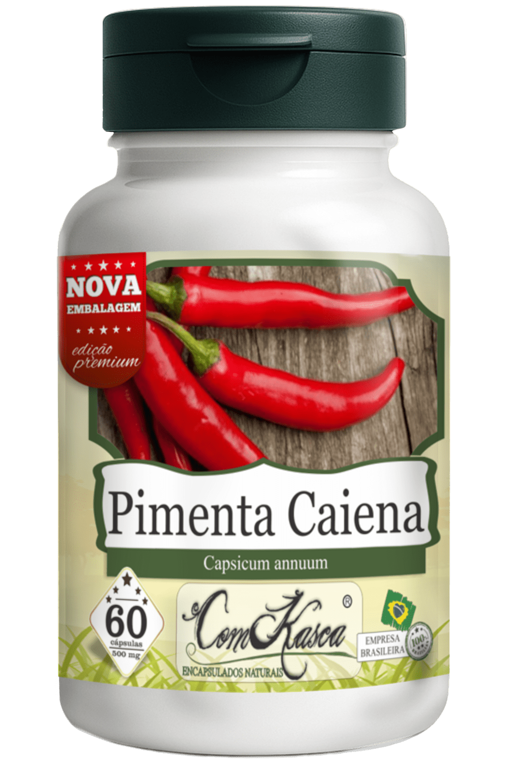Pimenta Caiena ComKacs 60 caps - Imagem 3