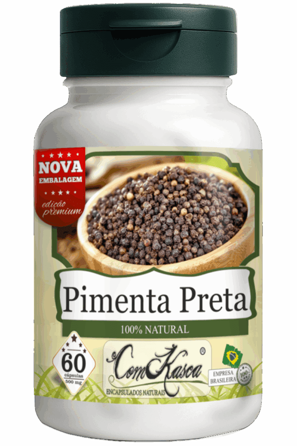 Pimenta Preta ComKasca 60 caps - Imagem 3