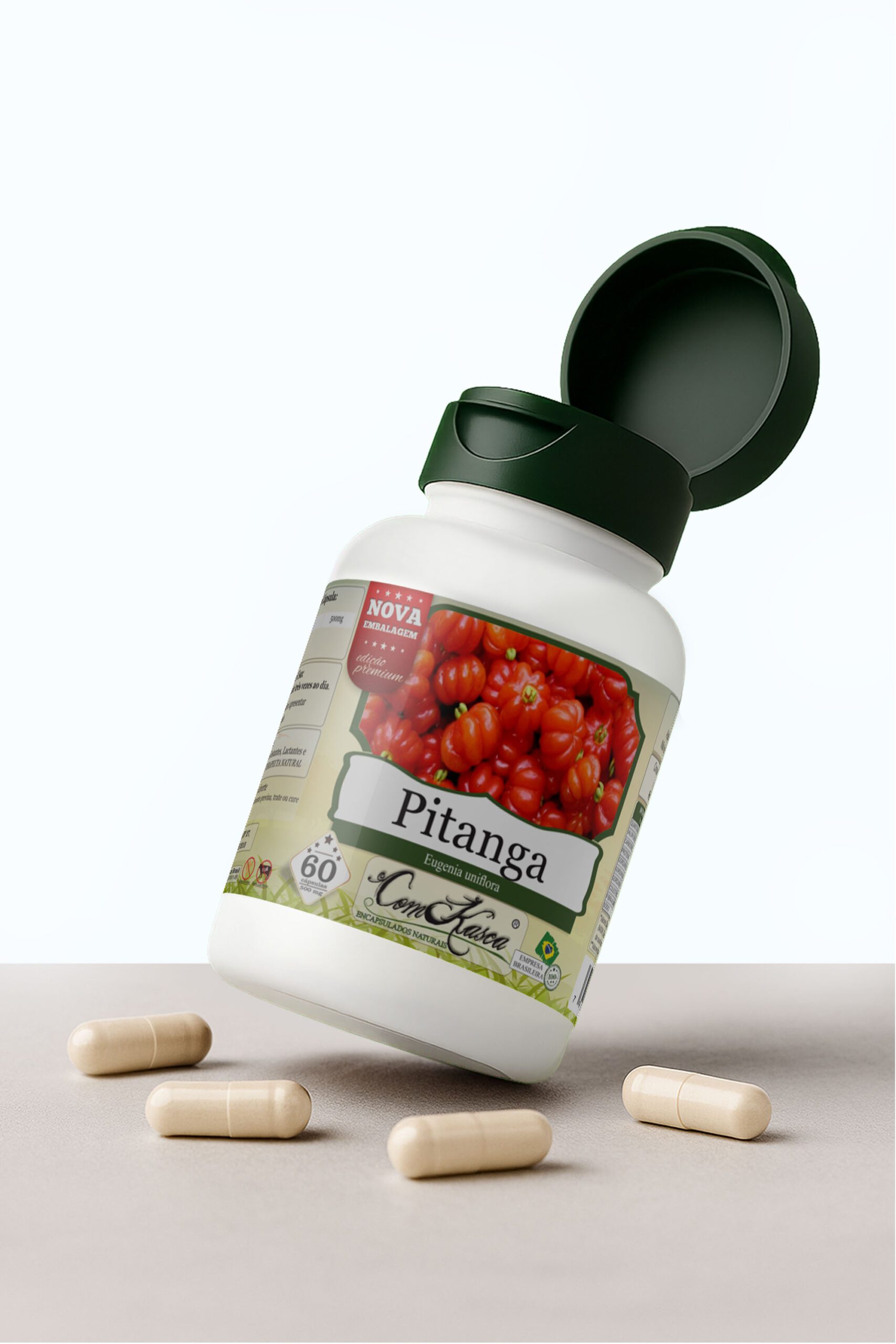 Pitanga ComKasca 60 caps