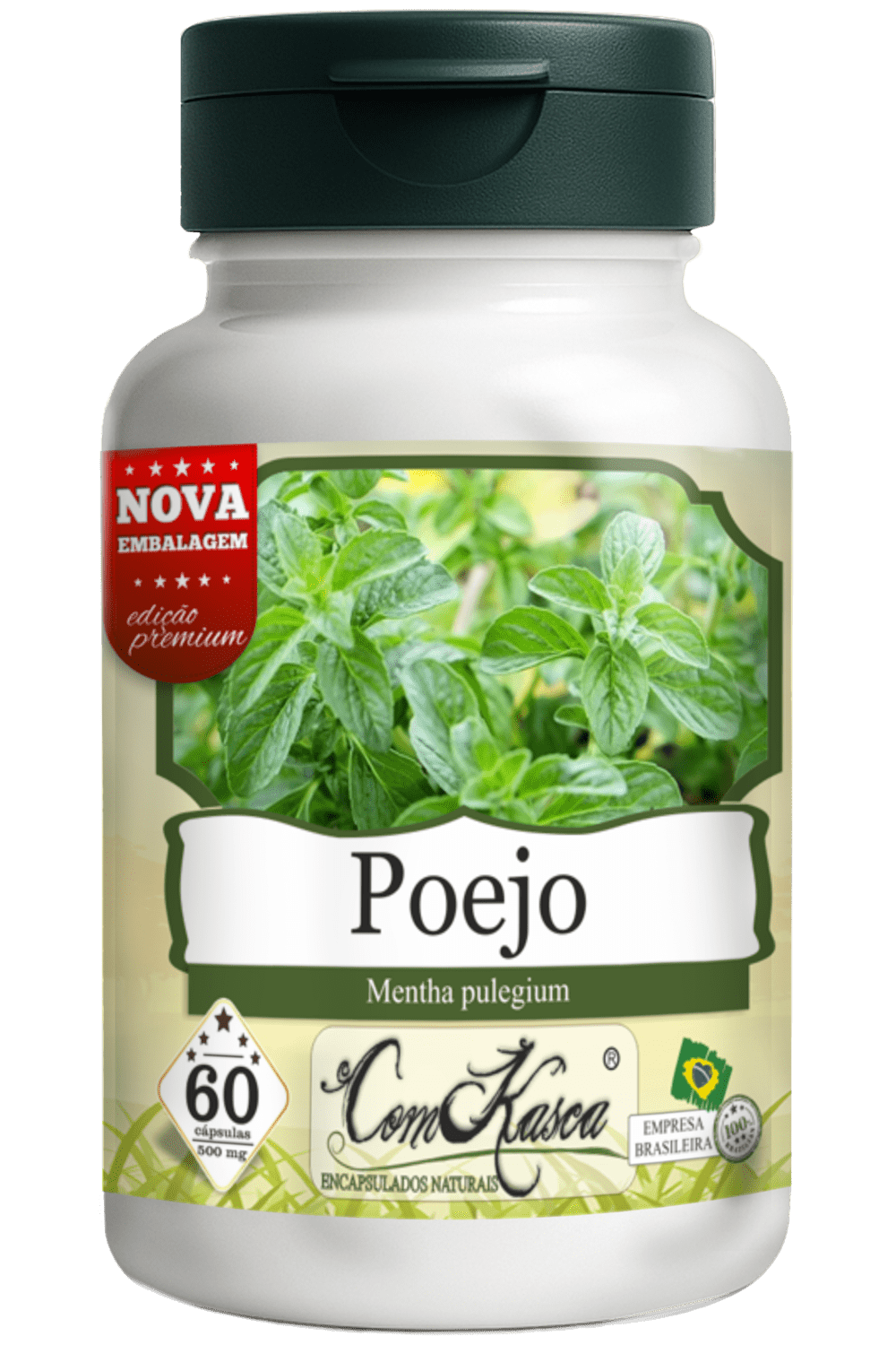 Poejo ComKasca 60 caps - Imagem 3