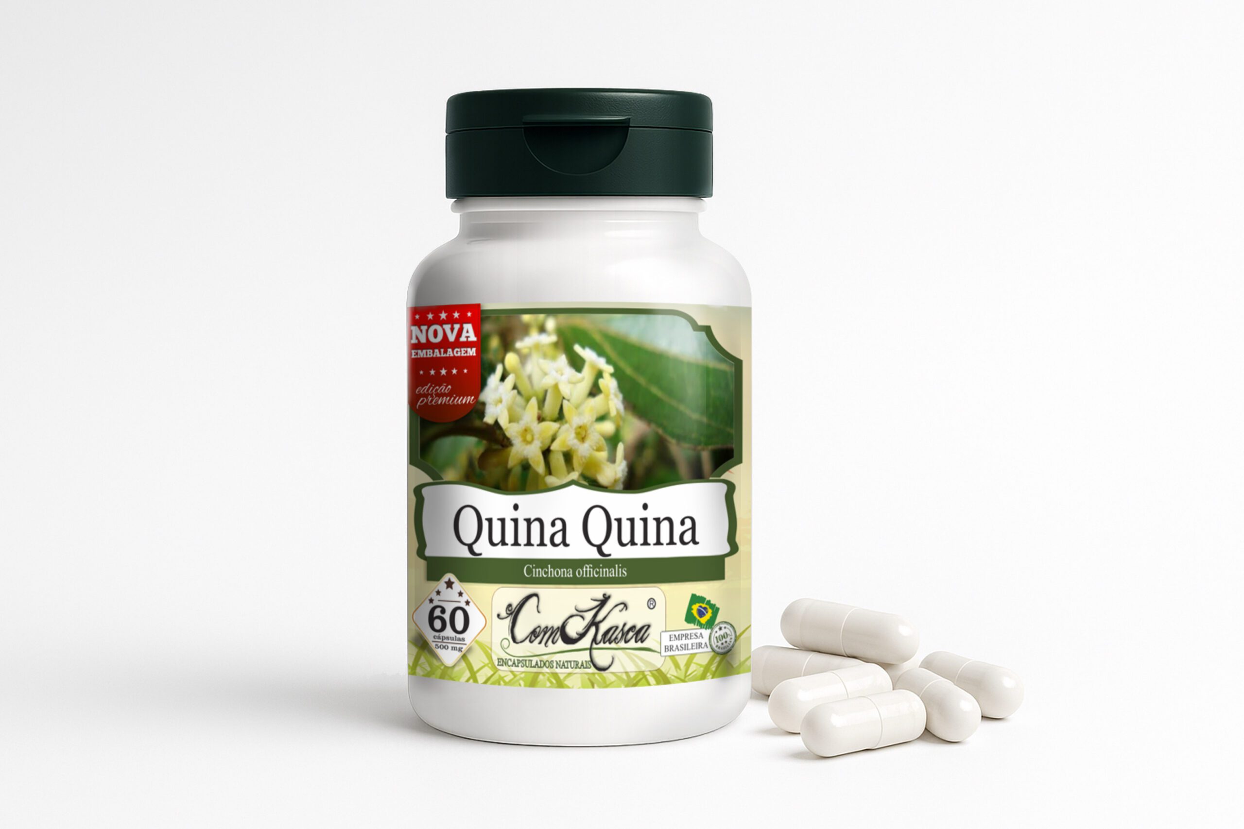 Quina Quina ComKasca 60 caps - Imagem 2