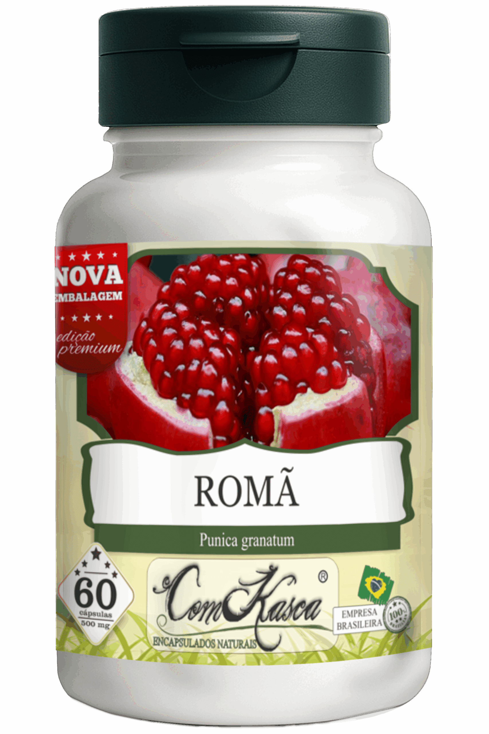 Romã ComKasca 60 caps - Imagem 2
