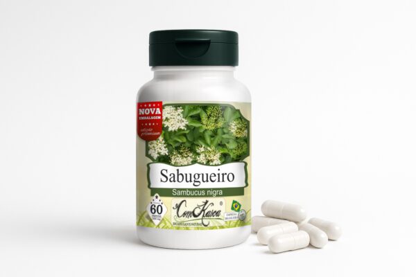 Sabugueiro ComKasca 60 caps - Imagem 2