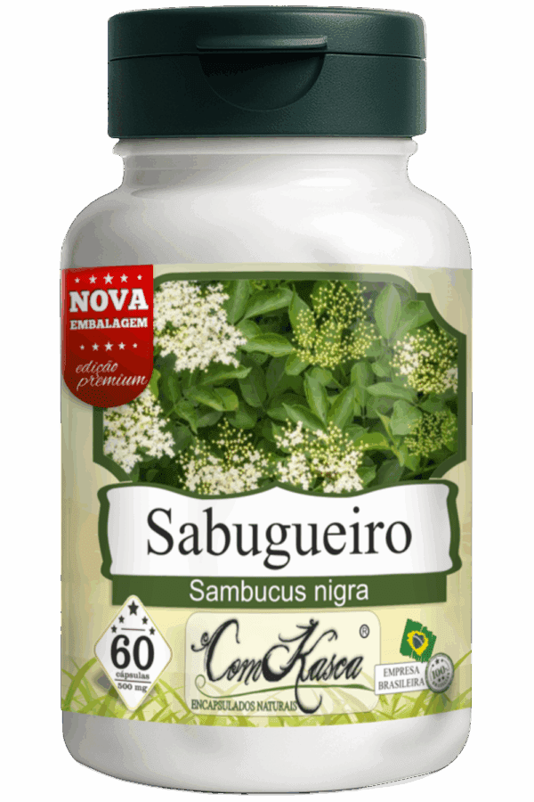Sabugueiro ComKasca 60 caps - Imagem 3