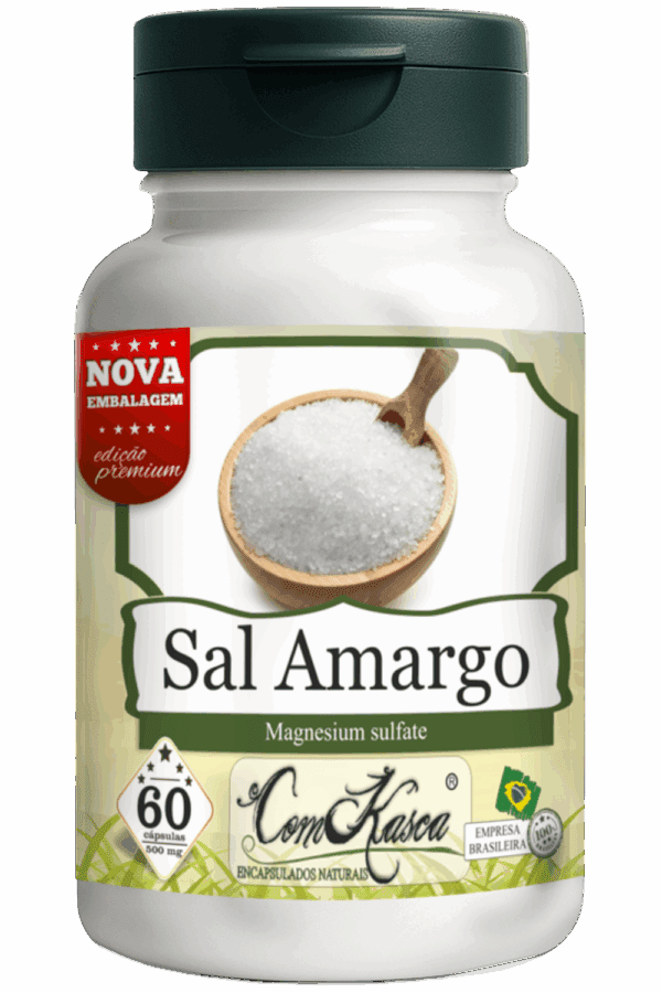 Sal Amargo ComKasca 60 caps - Imagem 2