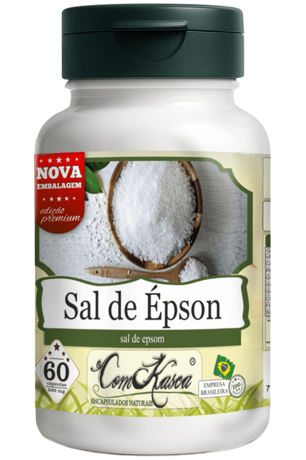 Sal de Édpson ComKasca 60 caps - Imagem 2