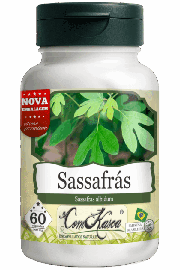 Sassafrás ComKasca 60 caps - Imagem 2