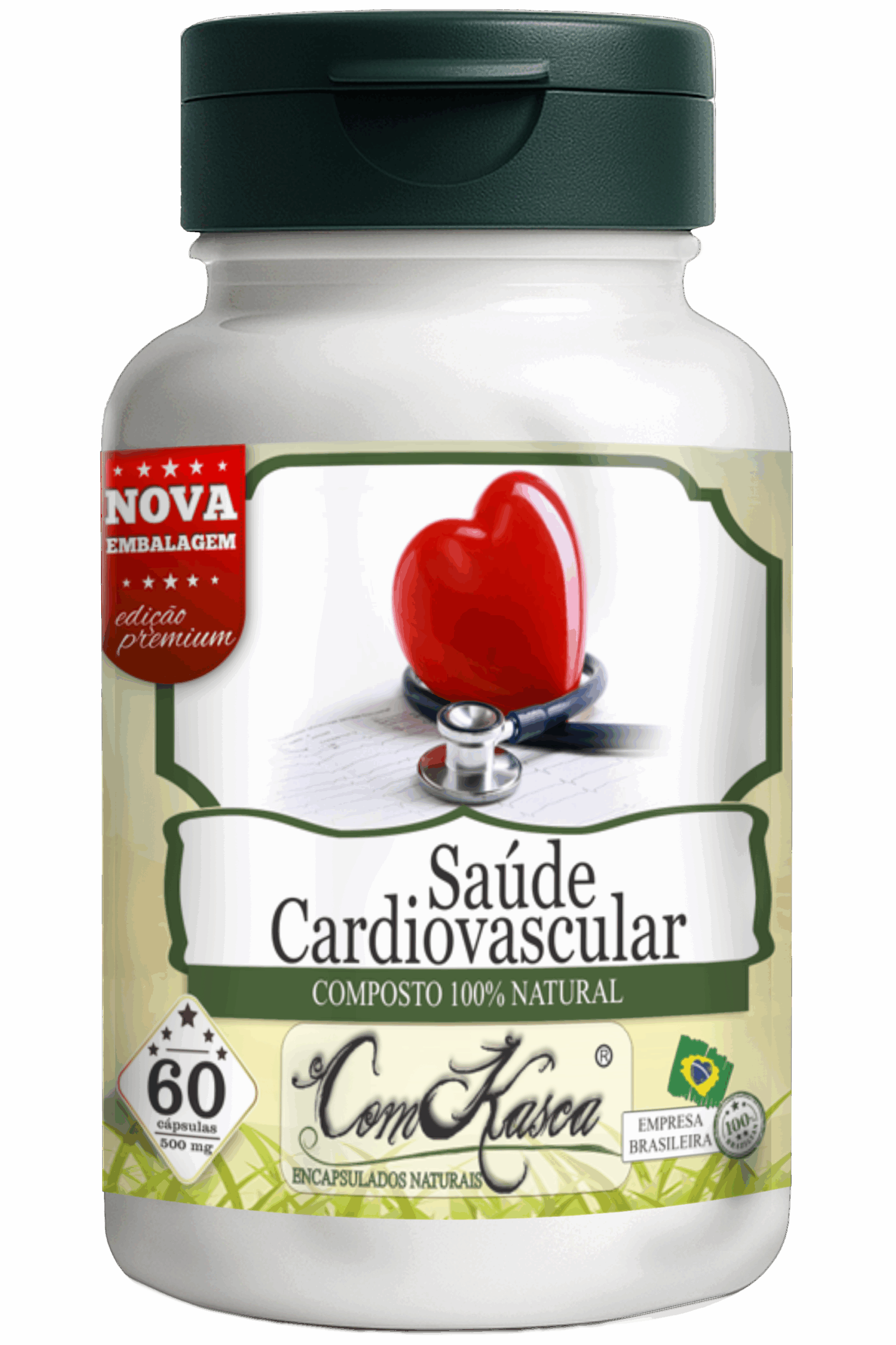 Saúde Cardiovascular ComKasca 60 caps - Imagem 2