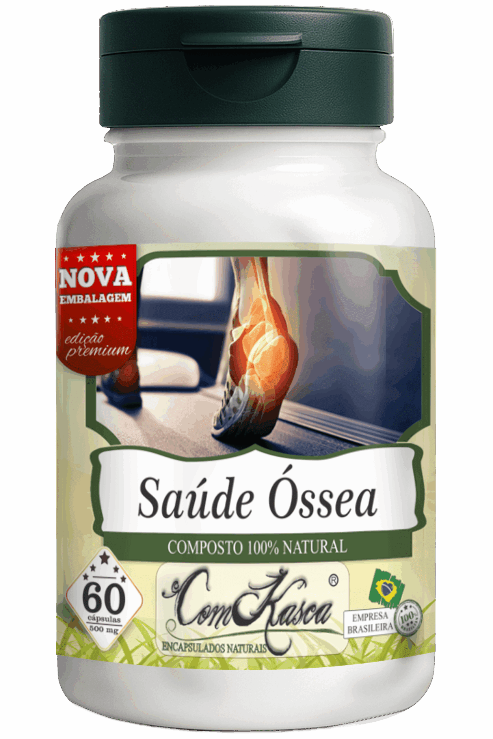 Saúde Óssea ComKasca 60 caps - Imagem 2