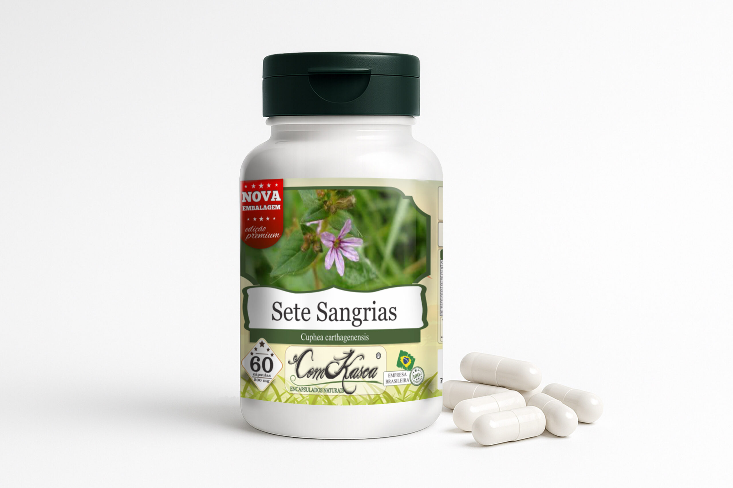 Sete Sangrias ComKasca 60 caps - Imagem 2
