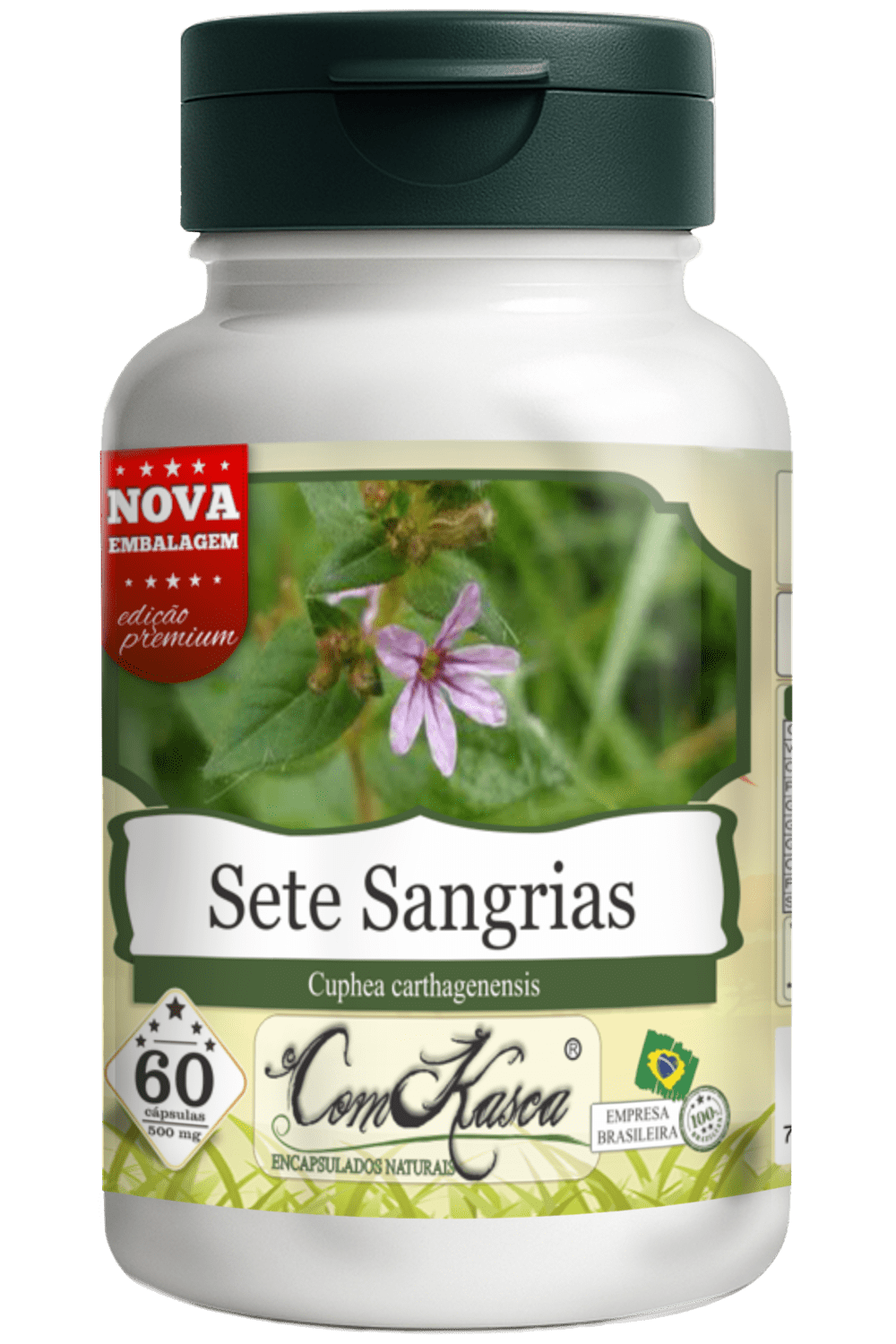 Sete Sangrias ComKasca 60 caps - Imagem 3