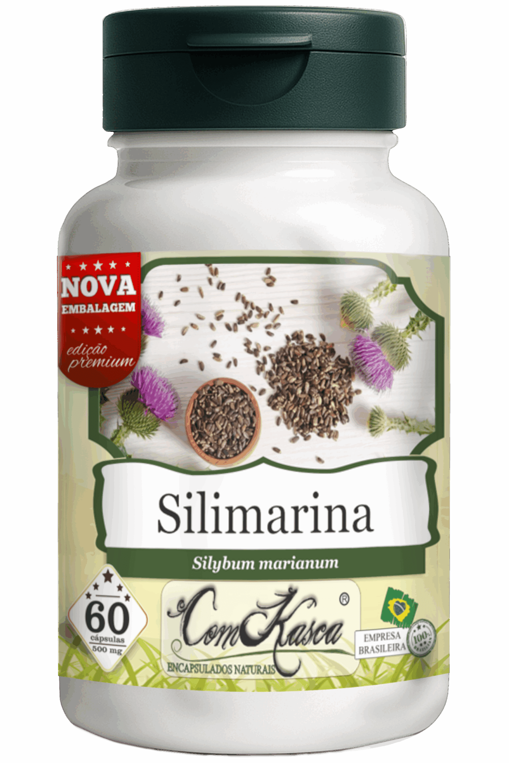 Silimarina ComKasca 60 cápsulas - Imagem 2