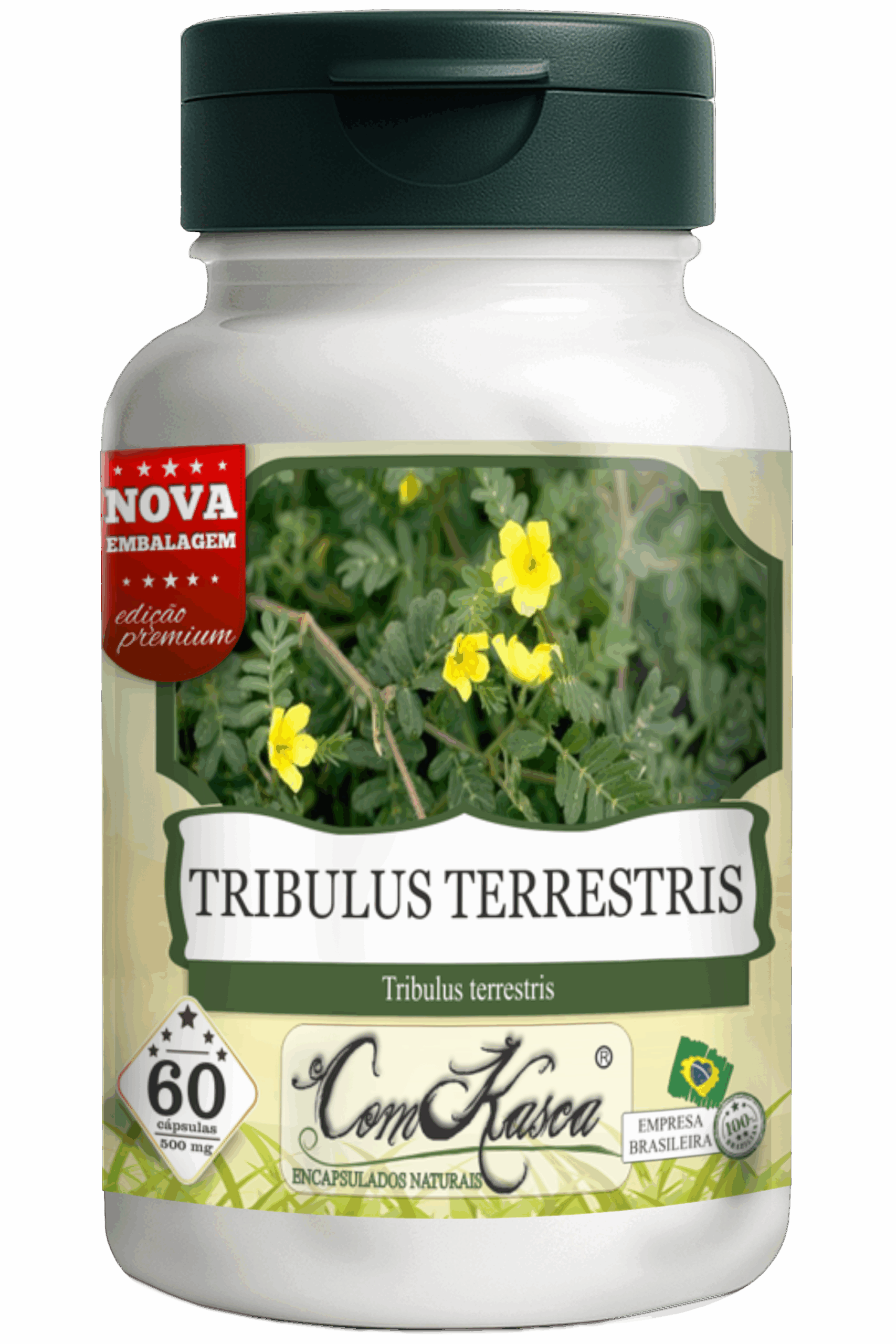 Tribulus Terrestris ComKasca 60 caps - Imagem 2