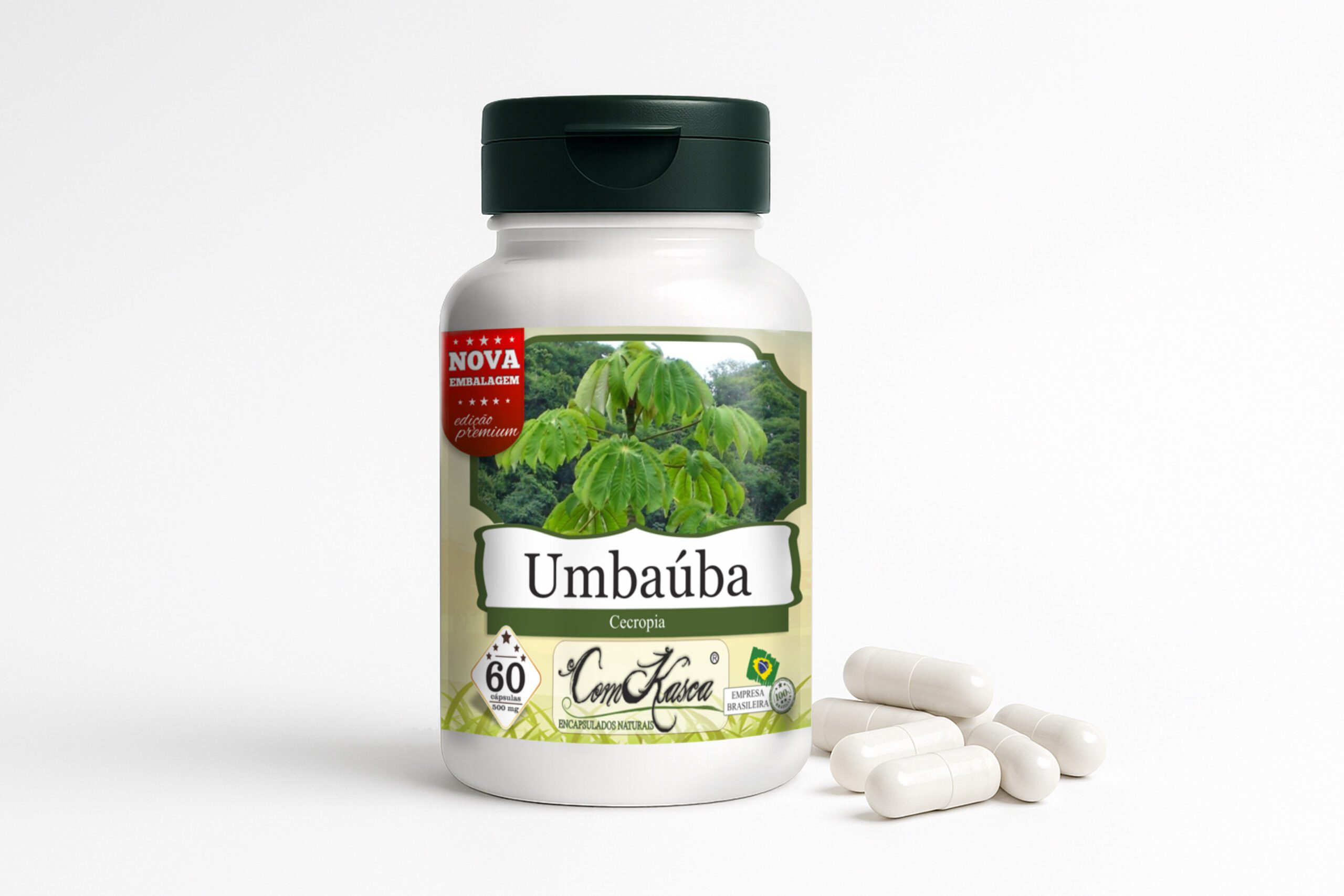 Umbaúba ComKasca 60 caps - Imagem 2