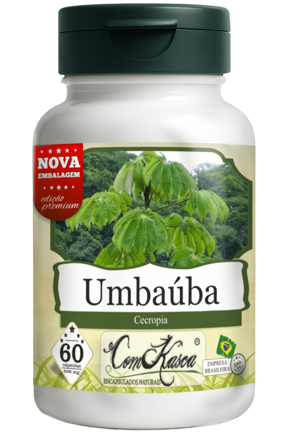 Umbaúba ComKasca 60 caps - Imagem 3