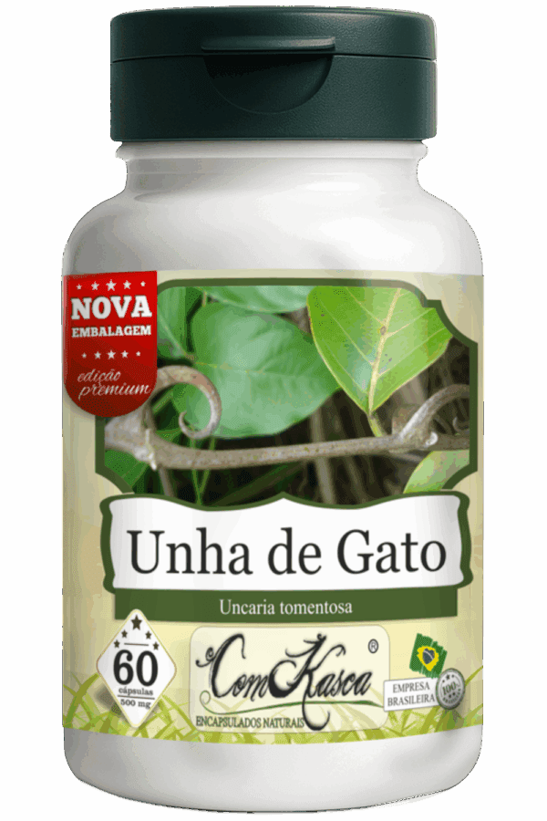 Unha de Gato ComKasca 60 caps - Imagem 3