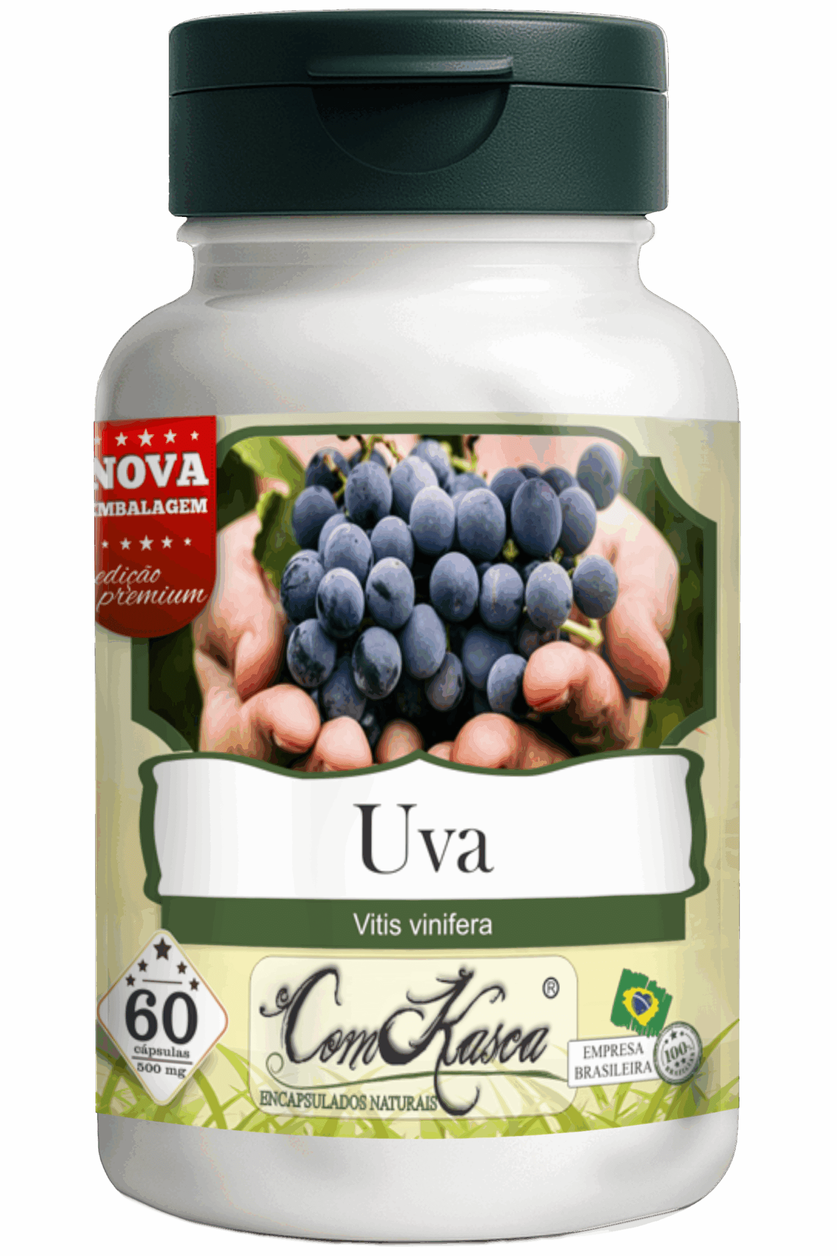 Uva ComKasca 60 caps - Imagem 2
