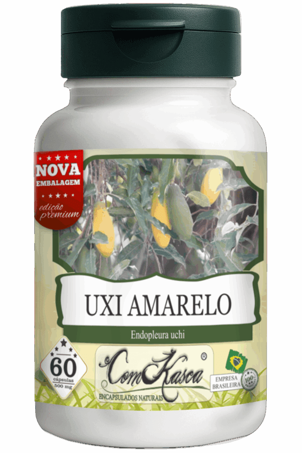 Uxi Amarelo ComKasca 60 caps - Imagem 2