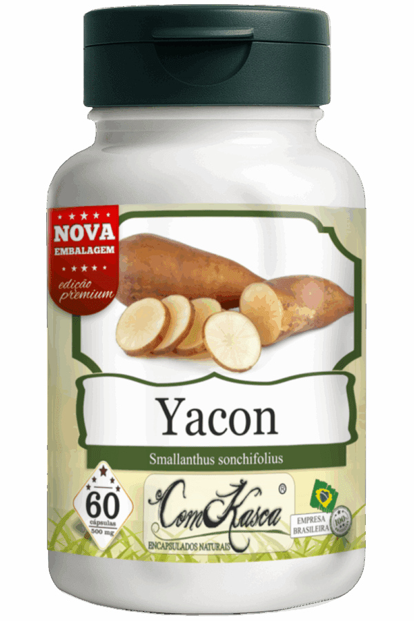 Yacon ComKasca 60 caps - Imagem 3