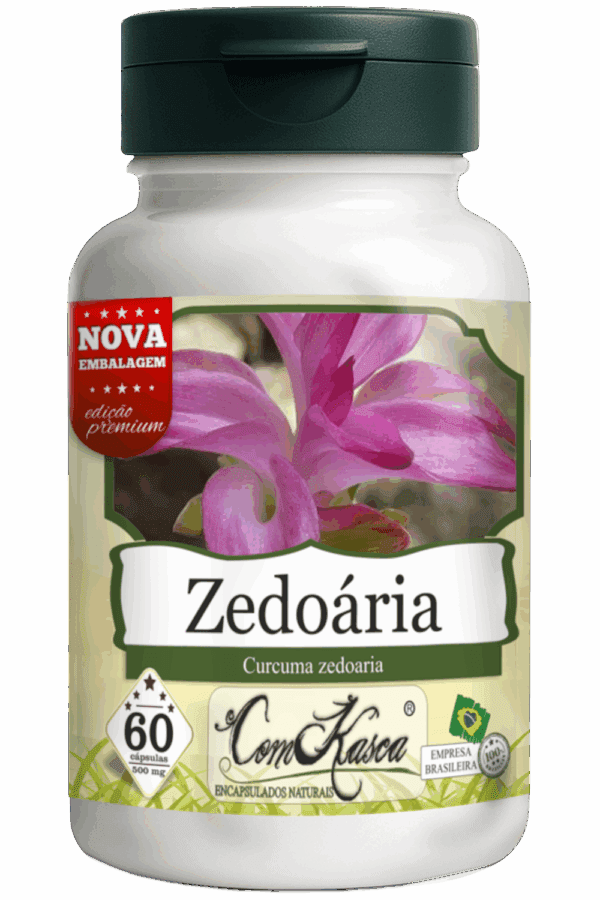 Zedoária ComKasca 60 caps - Imagem 3
